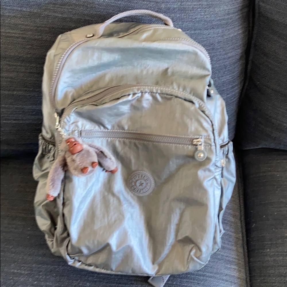 NWT kipling seoul Go L laptop protection backpack